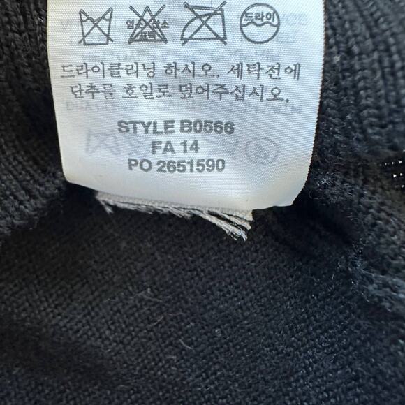 J. Crew Black Merino Wool Cardigan Size XXS - Picture 7 of 8